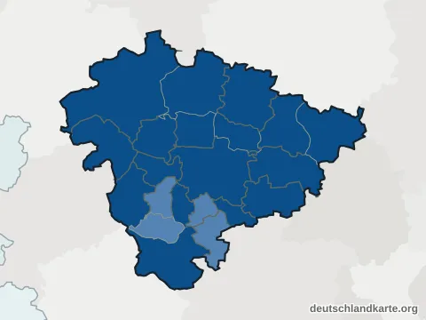Vorschau: Einwohnerkarte von der Region Hannover