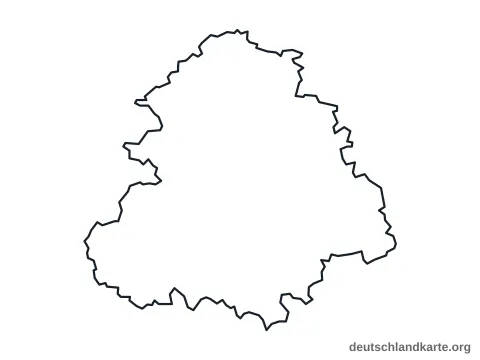 Vorschau: Umrisskarte vom Rems-Murr-Kreis