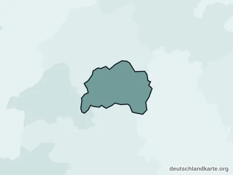 Vorschau: Ortskarte von der kreisfreien Stadt Remscheid