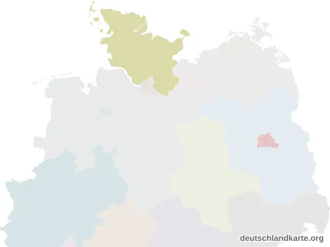 Vorschau: Lagekarte vom Kreis Rendsburg-Eckernförde