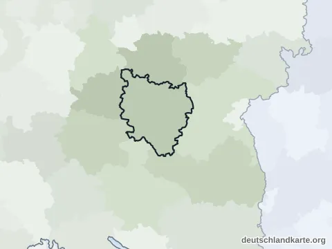Vorschau: Nachbarkreiskarte vom Landkreis Reutlingen