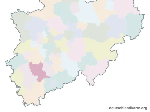 Vorschau: Karte im Bundesland vom Rhein-Erft-Kreis