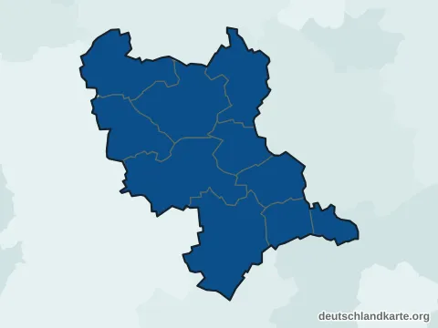 Vorschau: Einwohnerkarte vom Rhein-Erft-Kreis