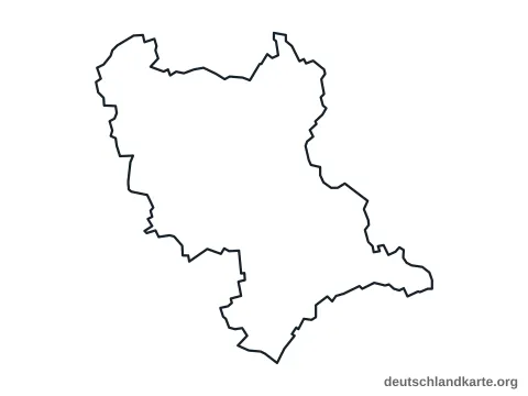 Vorschau: Umrisskarte vom Rhein-Erft-Kreis