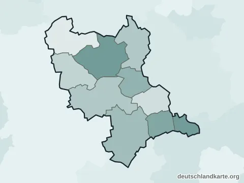 Vorschau: Verwaltungsgliederung vom Rhein-Erft-Kreis