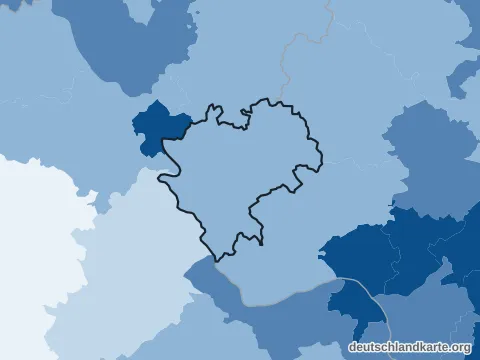 Vorschau: Bevölkerungsdichte vom Rhein-Lahn-Kreis