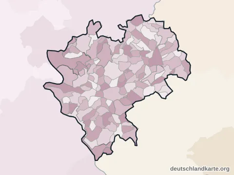 Vorschau: Ortskarte vom Rhein-Lahn-Kreis