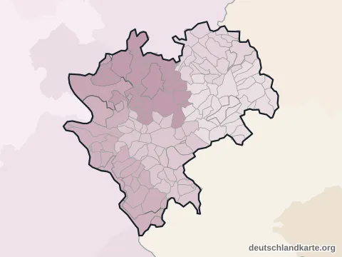 Vorschau: Verwaltungsgliederung vom Rhein-Lahn-Kreis