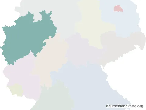 Vorschau: Lagekarte vom Rhein-Sieg-Kreis