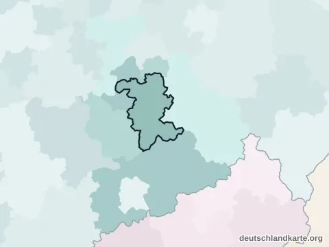 Vorschau: Nachbarkreiskarte vom Rheinisch-Bergischen Kreis