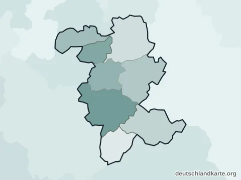 Vorschau: Ortskarte vom Rheinisch-Bergischen Kreis