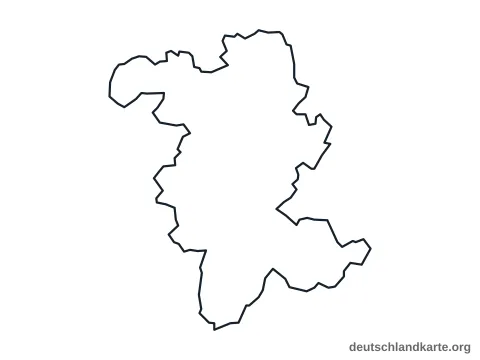 Vorschau: Umrisskarte vom Rheinisch-Bergischen Kreis