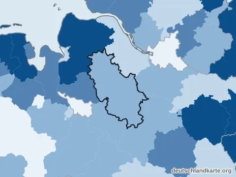 Vorschau: Altersstruktur vom Landkreis Rotenburg (Wümme)