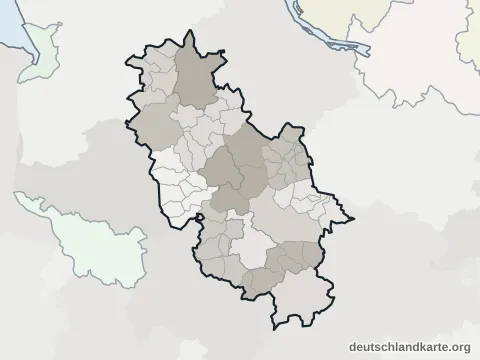 Vorschau: Verwaltungsgliederung vom Landkreis Rotenburg (Wümme)