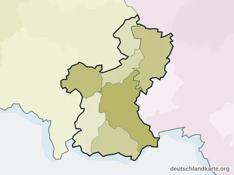Vorschau: Ortskarte vom Saarpfalz-Kreis