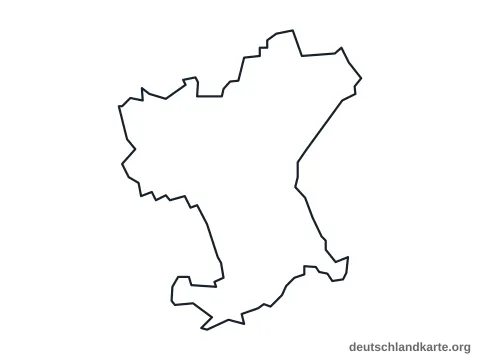 Vorschau: Umrisskarte von der kreisfreien Stadt Salzgitter