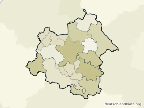 Vorschau: Verwaltungsgliederung vom Salzlandkreis