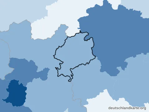 Vorschau: Bevölkerungsdichte vom Landkreis Schaumburg