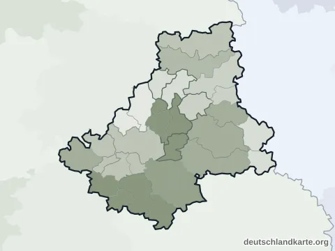 Vorschau: Verwaltungsgliederung vom Landkreis Schwäbisch Hall