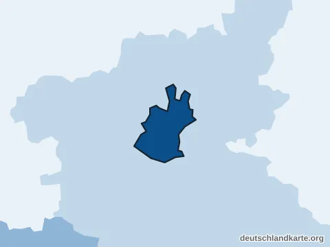 Vorschau: Bevölkerungsdichte von der kreisfreien Stadt Schweinfurt