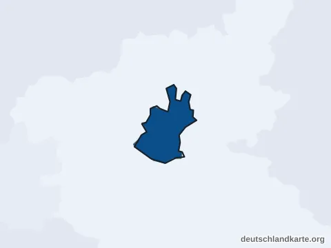 Vorschau: Einwohnerkarte von der kreisfreien Stadt Schweinfurt