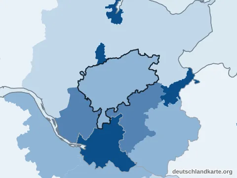 Vorschau: Bevölkerungsdichte vom Kreis Segeberg