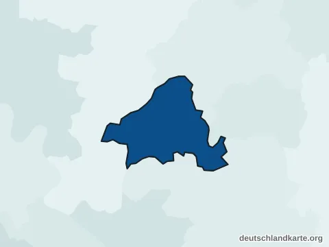 Vorschau: Einwohnerkarte von der kreisfreien Stadt Solingen