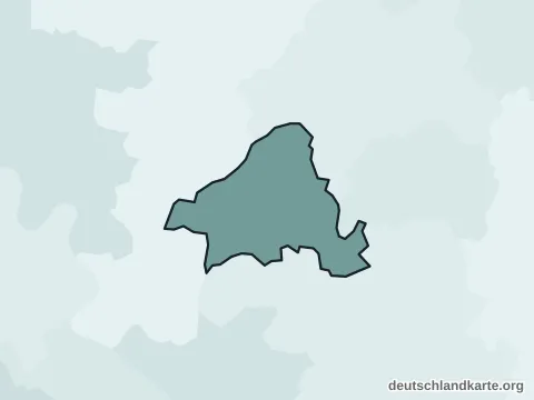 Vorschau: Verwaltungsgliederung von der kreisfreien Stadt Solingen