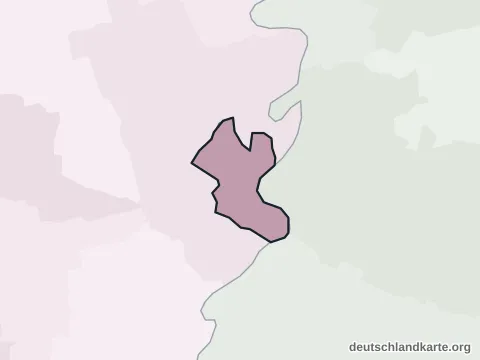 Vorschau: Ortskarte von der kreisfreien Stadt Speyer