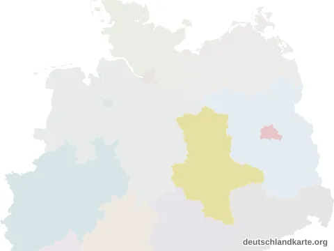 Lagekarte: Landkreis Stendal