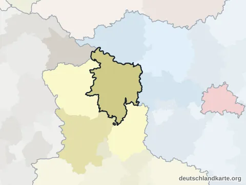 Nachbarkreiskarte: Landkreis Stendal