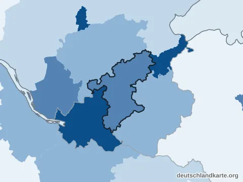Vorschau: Bevölkerungsdichte vom Kreis Stormarn