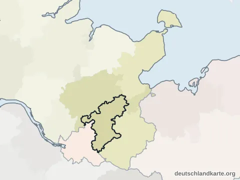 Vorschau: Nachbarkreiskarte vom Kreis Stormarn