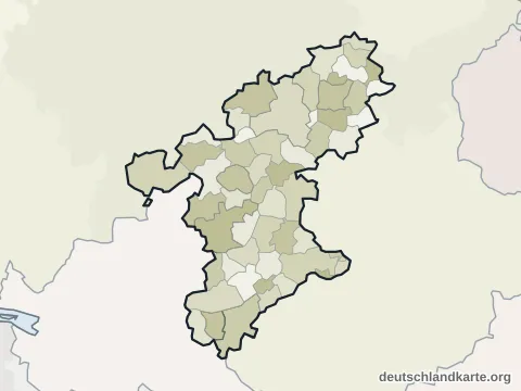 Vorschau: Ortskarte vom Kreis Stormarn