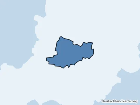 Vorschau: Bevölkerungsdichte von der kreisfreien Stadt Straubing