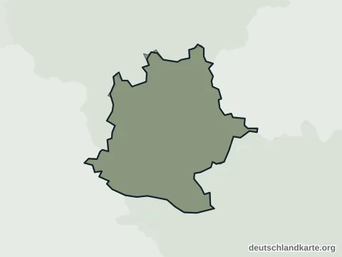 Vorschau: Ortskarte vom Stadtkreis Stuttgart