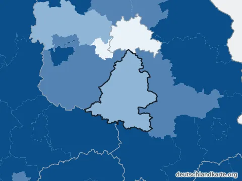 Vorschau: Altersstruktur vom Landkreis Teltow-Fläming