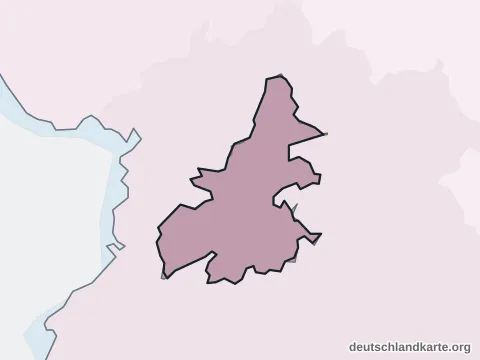 Vorschau: Ortskarte von der kreisfreien Stadt Trier