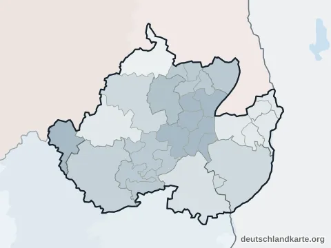 Verwaltungsgliederung: Landkreis Uckermark