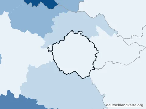 Vorschau: Bevölkerungsdichte vom Landkreis Uelzen