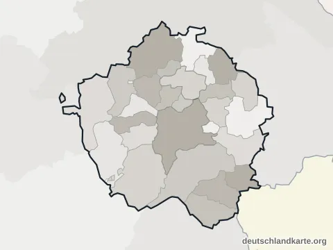 Vorschau: Ortskarte vom Landkreis Uelzen