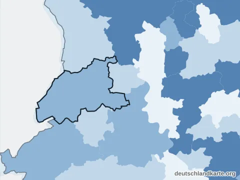 Vorschau: Altersstruktur vom Kreis Viersen
