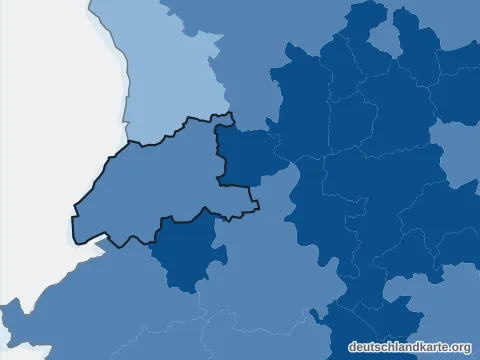 Vorschau: Bevölkerungsdichte vom Kreis Viersen