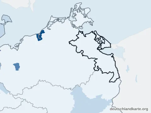 Vorschau: Bevölkerungsdichte vom Landkreis Vorpommern-Greifswald