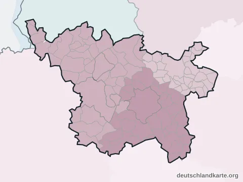 Vorschau: Verwaltungsgliederung vom Landkreis Vulkaneifel
