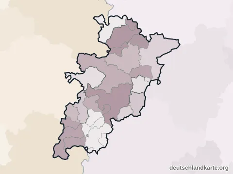 Verwaltungsgliederung: Wartburgkreis