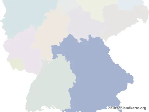 Vorschau: Lagekarte von der kreisfreien Stadt Weiden i.d.OPf.