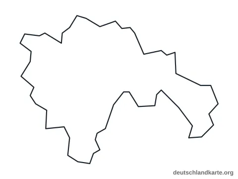 Vorschau: Umrisskarte von der kreisfreien Stadt Weiden i.d.OPf.