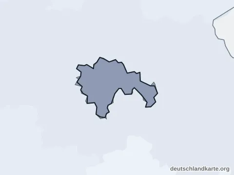 Vorschau: Verwaltungsgliederung von der kreisfreien Stadt Weiden i.d.OPf.