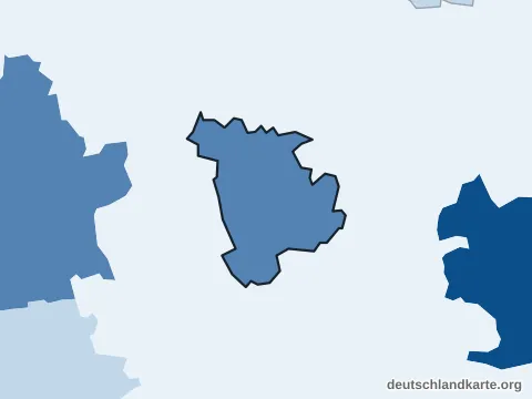 Vorschau: Bevölkerungsdichte von der kreisfreien Stadt Weimar